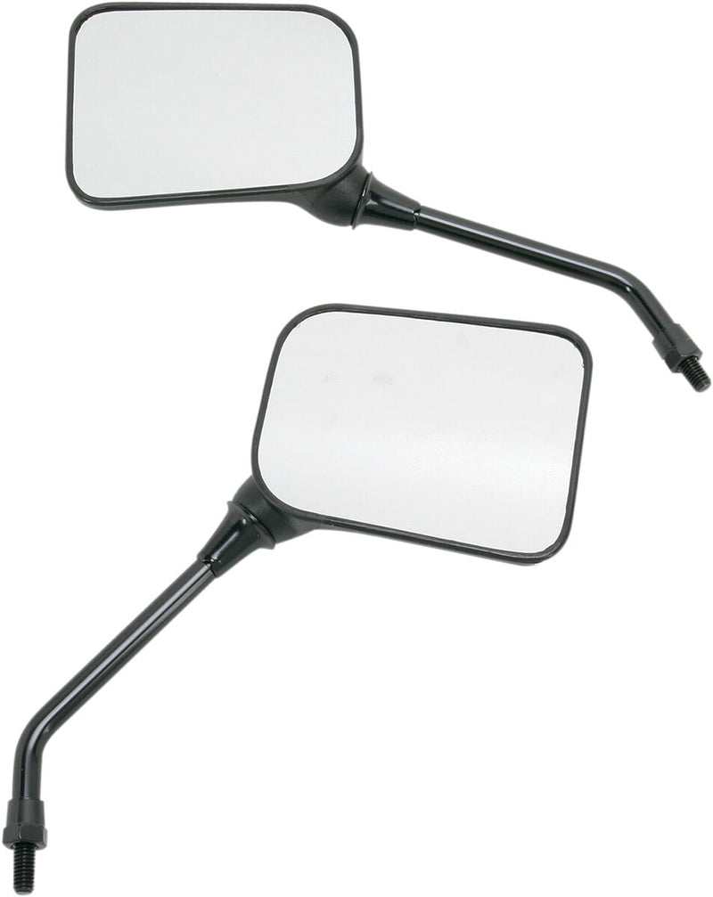 EMGO Universal Mirror - Black,  Matte - Side View - 20-46208