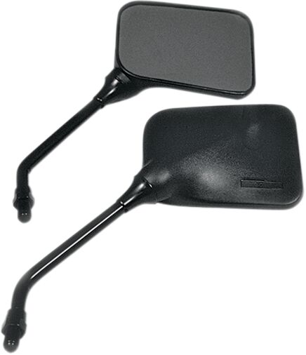 EMGO Universal Mirror - Black,  Matte - Side View - 20-46210