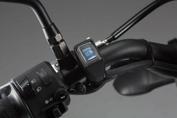 SW-Motech EVO Light Switch for Cockpit - Black, High Beam