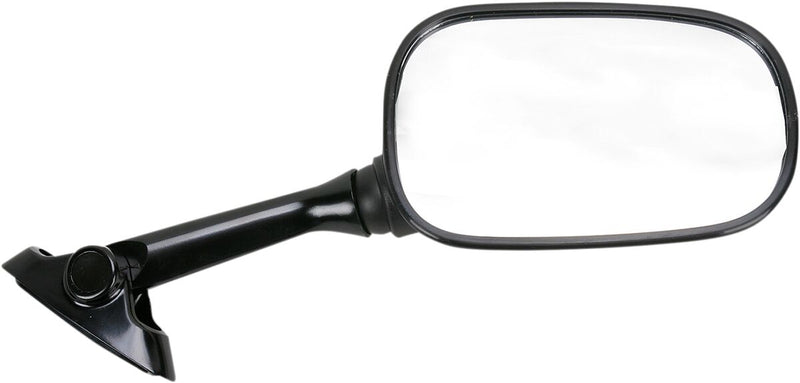 EMGO OEM-Style Replacement Mirror - Black,  Matte - Side View - 20-69721