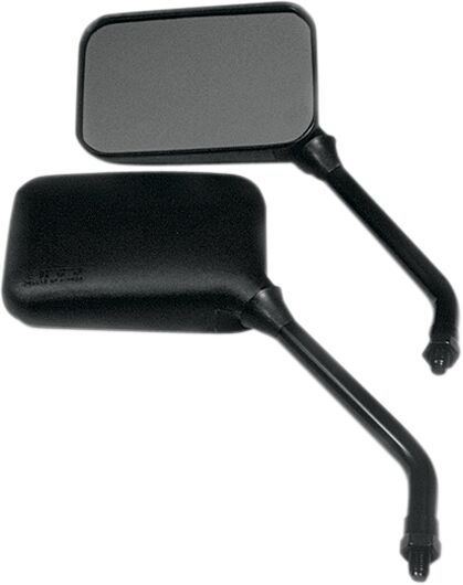 EMGO Universal True Vision Mirror - Black,  Matte - Side View - 20-78207