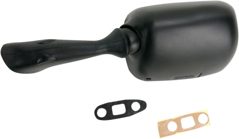 EMGO OEM-Style Replacement Mirror - Black,  Matte - Side View - 20-78212