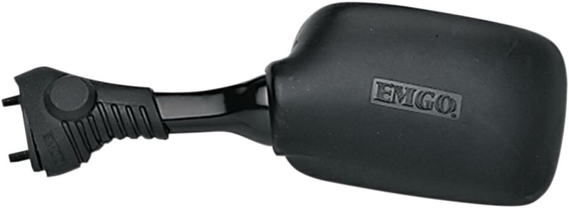 EMGO OEM-Style Replacement Mirror - Black,  Matte - Side View - 20-78282