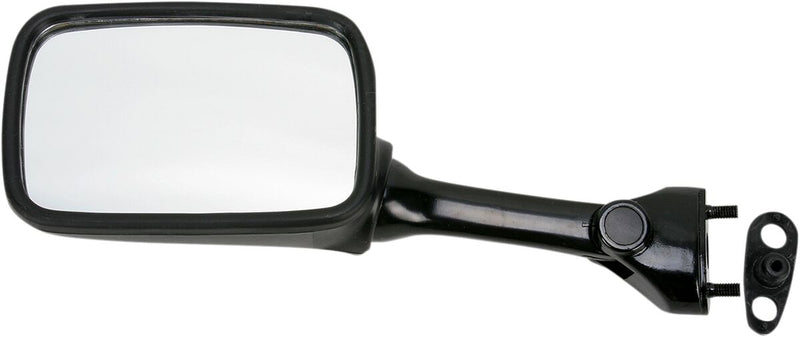 EMGO OEM-Style Replacement Mirror - Black,  Matte - Side View - 20-78292