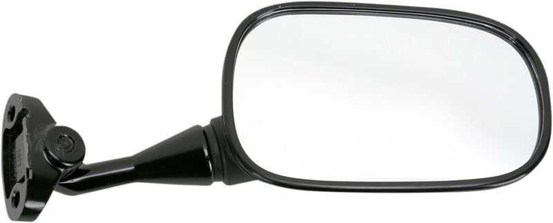 EMGO OEM-Style Replacement Mirror - Black,  Matte - Side View - 20-87031