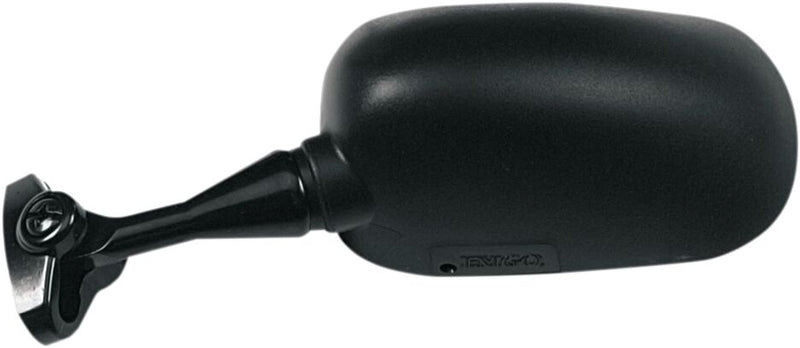 EMGO OEM-Style Replacement Mirror - Black,  Matte - Side View - 20-87032