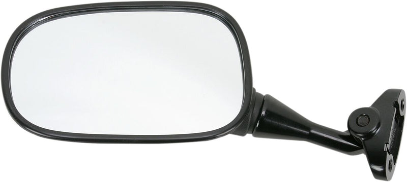EMGO OEM-Style Replacement Mirror - Black,  Matte - Side View - 20-87032