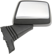EMGO OEM-Style Replacement Mirror - Black,  Matte - Side View - 20-87052