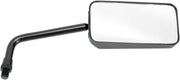 EMGO Eurosport Mirror - Black,  Powder-Coated - Side View