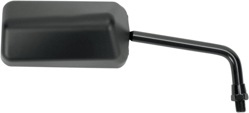 EMGO Eurosport Mirror - Black,  Powder-Coated - Side View