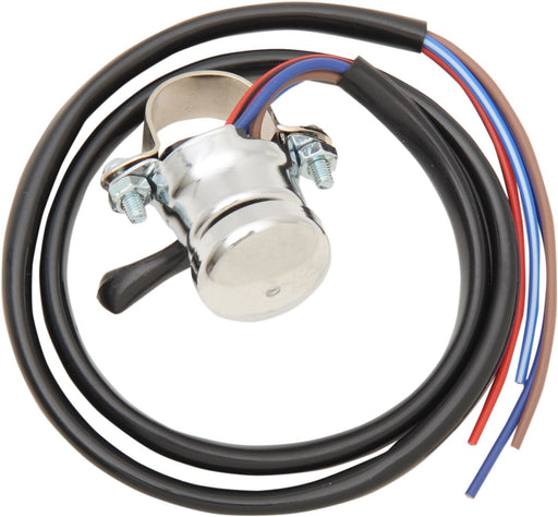 EMGO Lucas Replica Horn/Hi-Low Beam Switch w/Clamp - Chrome - High/Low,  Horn