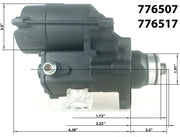 Terry Components Starter Motor - Black - 776507