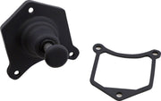Terry Components Solenoid End Cover with Starter Button - Black