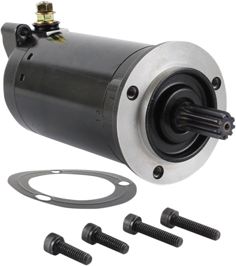 Parts Unlimited Starter Motor - Black, Unfinished - 410-52438
