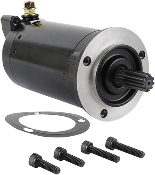 Parts Unlimited Starter Motor - Black, Unfinished - 410-52438