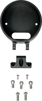 Kodlin USA Round Gauge Bezel Kit for Ascent Pro Riser - Anodised, Black