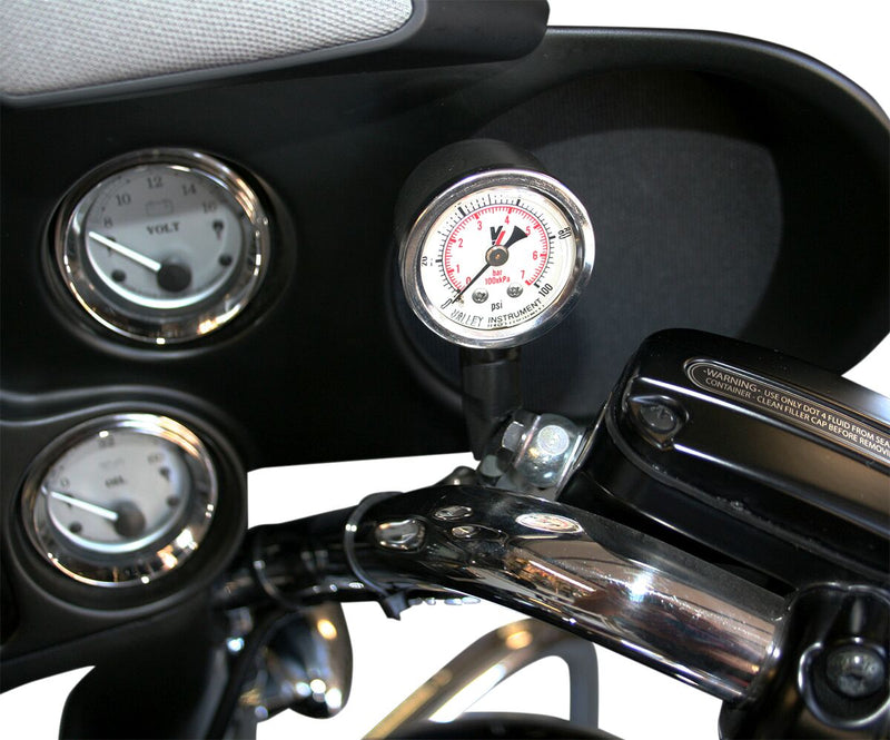 Feuling Parts Remote Oil Pressure Gauge/Line Kits - Analog Oil/Pressure