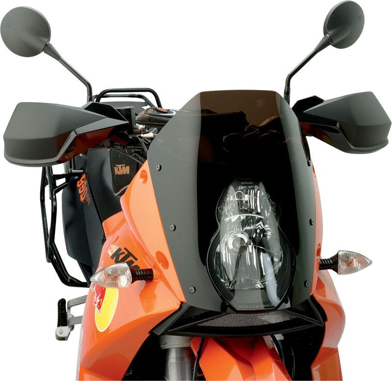 Moose Offroad Hard-parts Adventure Windscreen - Black, Sport Bike