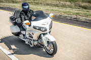 Klock Werks Flare® Windshield - Dark Smoke, Cruiser - KWW-06-0251