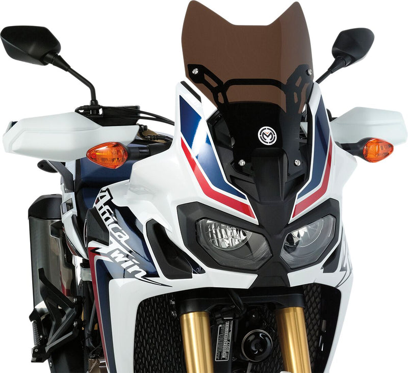Moose Offroad Hard-parts Adventure Windscreen - Brown, Sport Bike