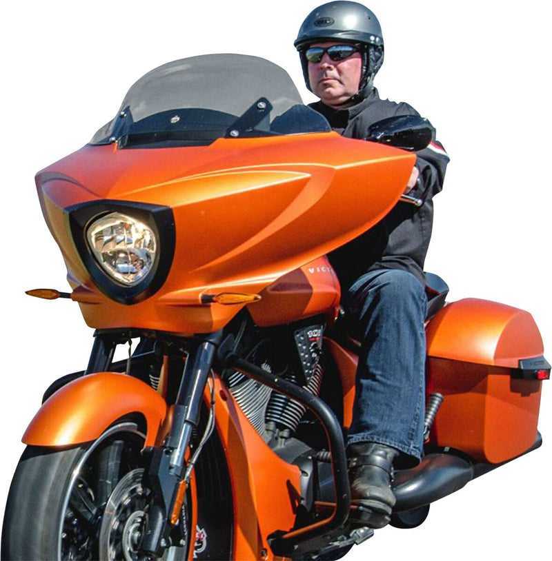 Klock Werks Flare® Windshield - Tinted, Cruiser - KWW-06-0543
