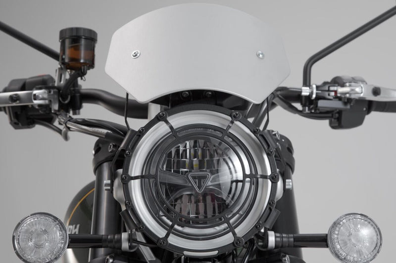 SW-Motech Windscreen - Silver, Windshield - SCT.11.929.10000/S