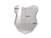 WRS Windscreen - Smoke, Dual Purpose - BM009F