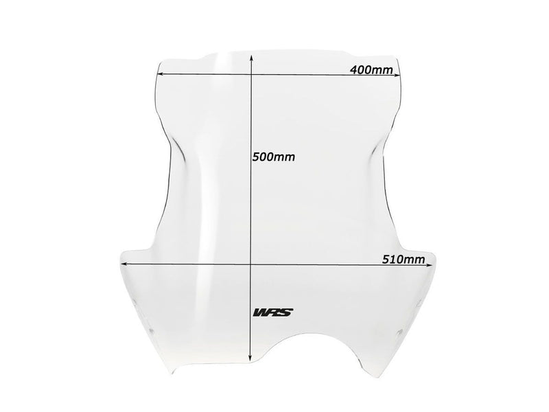 WRS Windscreen - Clear, Dual Purpose - BM012T