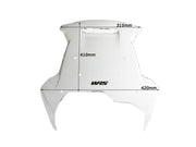 WRS Windscreen - Clear, Dual Purpose - BM016T