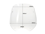 WRS Windscreen - Naked Bike - BM020T