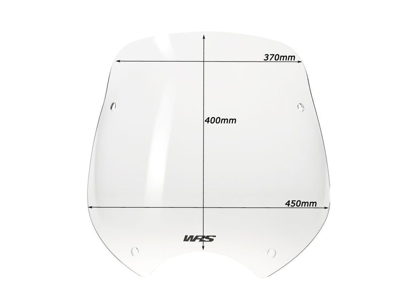 WRS Windscreen - Naked Bike - BM020T