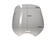 WRS Windscreen - Naked Bike - BM020F