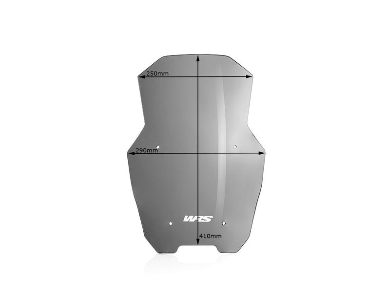 WRS Windscreen for Scooter - Dark Smoke - HO013FS
