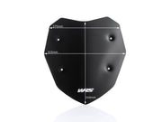 WRS Windscreen - Black, Matte, Sporttourer - BM041NO