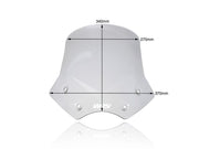 WRS Windscreen - Naked Bike - BM044F