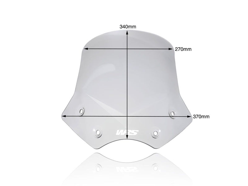 WRS Windscreen - Naked Bike - BM044F