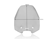 WRS Windscreen - Smoke, Dual Purpose - KA006F