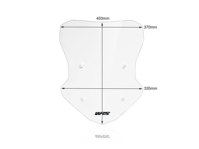 WRS Windscreen - Clear, Sporttourer - BM057T