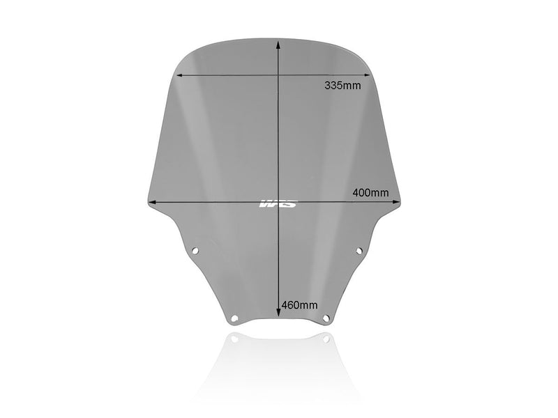 WRS Windscreen for Scooter - Smoke - HO022F