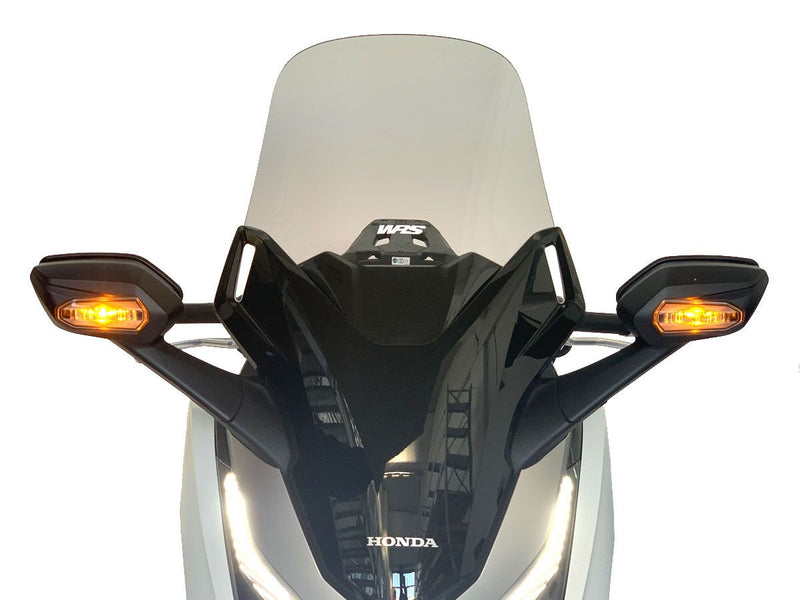 WRS Windscreen for Scooter - Smoke - HO022F