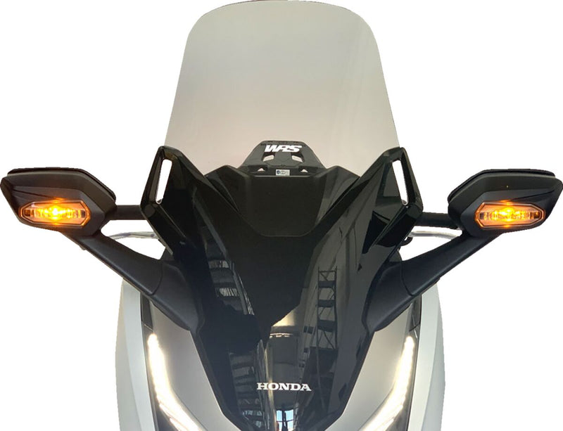 WRS Windscreen for Scooter - Smoke - HO022F