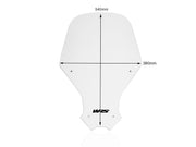 WRS Windscreen - Clear, Dual Purpose - HO029T