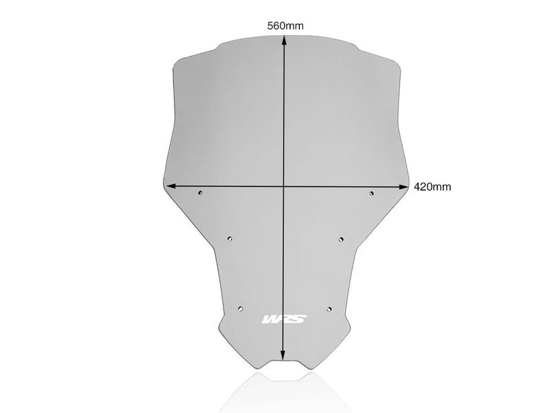WRS Windscreen - Smoke - HO024F