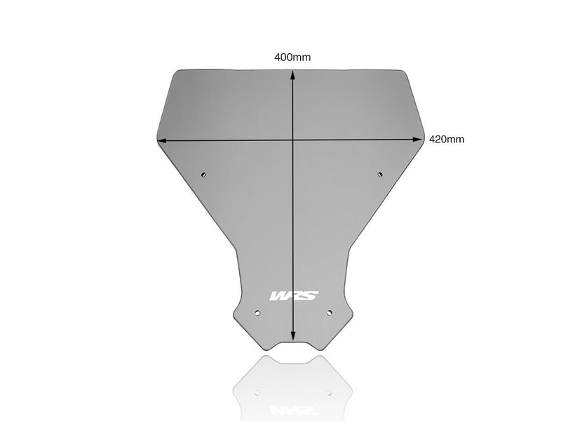 WRS Windscreen - Smoke, Dual Purpose - HO032F