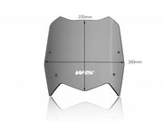 WRS Windscreen - Dark Smoke, Enduro - YA017FS