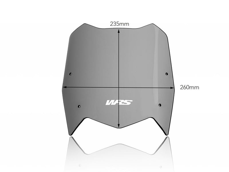WRS Windscreen - Dark Smoke, Enduro - YA017FS