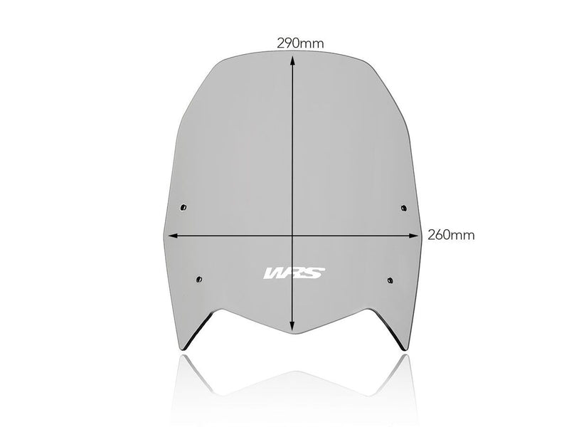 WRS Windscreen - Smoke, Enduro - YA016F