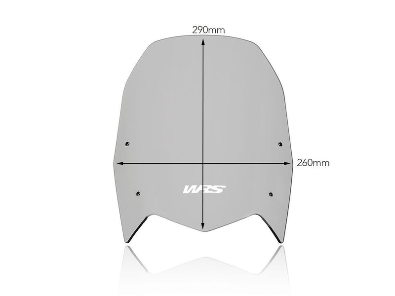 WRS Windscreen - Dark Smoke, Enduro - YA016FS