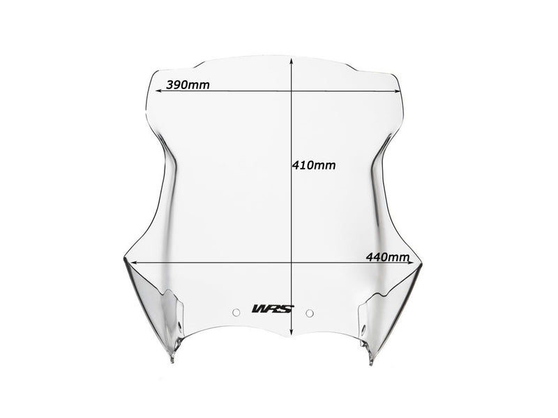 WRS Windscreen - Clear, Dual Purpose - BM005T
