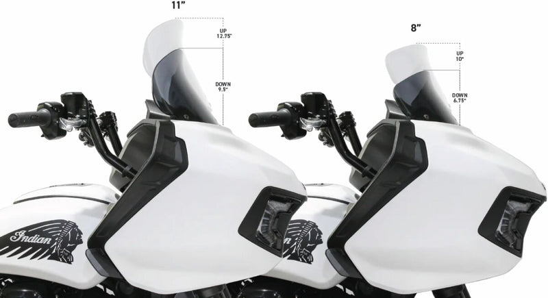 Klock Werks Flare® Windshield - Tinted, Cruiser - KWW-04-0584-T